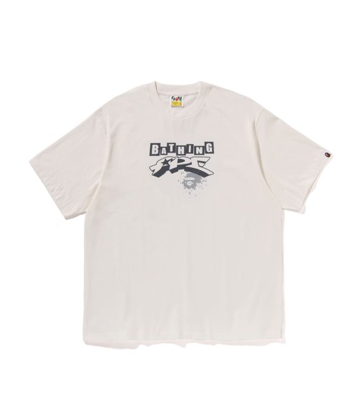 GRAFFITI BAPE LOGO RELAXED FIT TEE #1（Tシャツ/カットソー）｜A