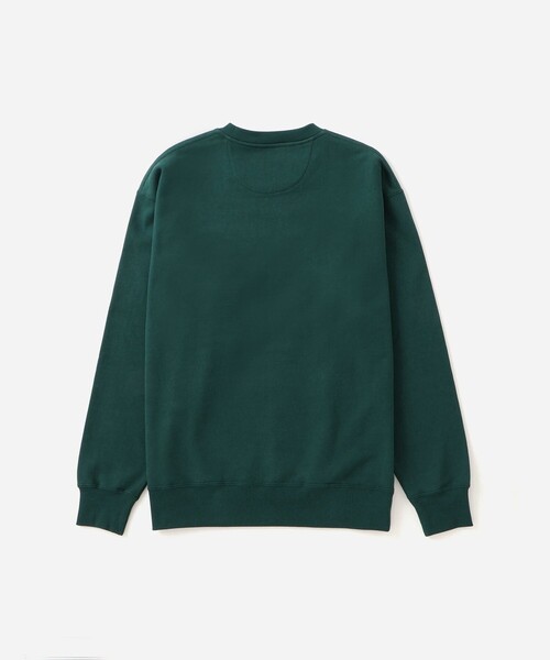 Saturdays NYC（サタデーズ ニューヨークシティ ）の「Bowery Script Emb Sweatshirt（スウェット・メンズ・グレー/グリーン/ネイビー・L/XL/M/S/X-SMALL）」の7枚目の写真