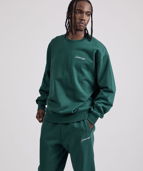 Saturdays NYC　Bowery Script EMB Crew セール】Bowery Script Emb Sweatshirt（スウェット）｜Saturdays NYC