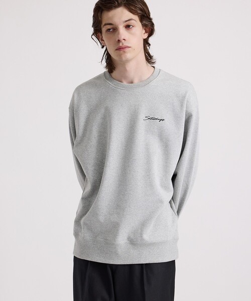 セール】Bowery Script Emb Sweatshirt（スウェット）｜Saturdays NYC