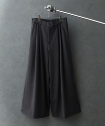ELLUV（エルブ）の「【ELLUV/エルヴ】ノーブルクオリティーTR ディープ2タックワイドフレアパンツ（スラックス）」