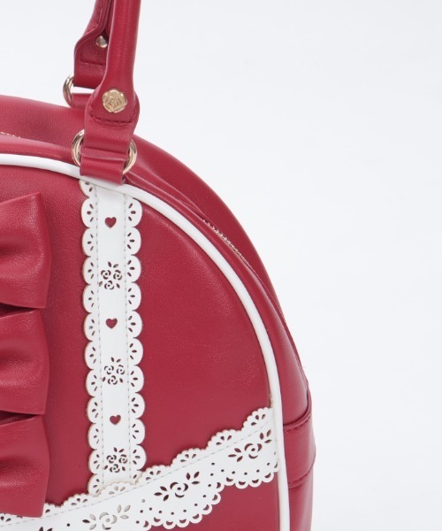 ガーリーリボンボストンバッグ（ボストンバッグ）｜Chalmiere（シャ