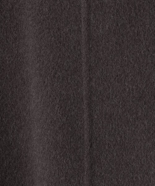 NOLLEY’S（ノーリーズ）の「バイカラーリバーコート（ノーカラーコート・レディース・ブラウン/ライトグレー・38）」の12枚目の写真