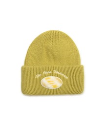 エイプ　ビーニー A BATHING APE ビーニー ニットキャップ Bape ロゴ 黒 ブラック