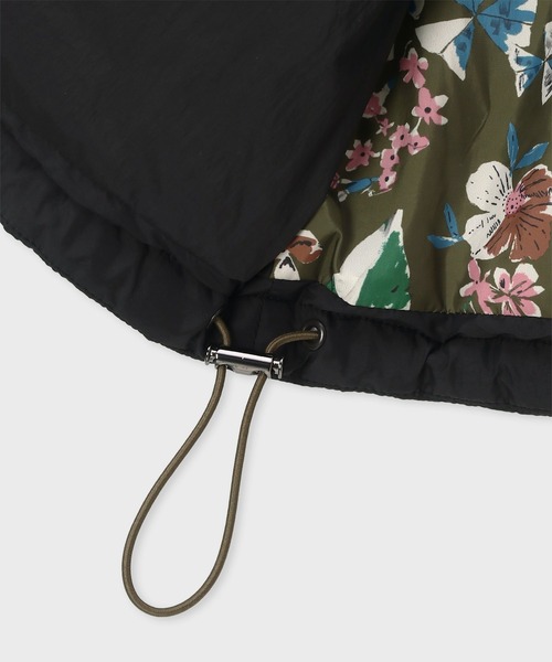 PS Paul Smith(ピーエスポールスミス)の「ウィメンズ タフタ ショートコート / 255322 421J(ブルゾン・レディース・グレイッシュベージュ/ブラック・38/40)」の6枚目の写真