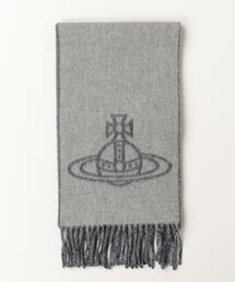 Vivienne Westwood MAN(BBAEGXgEbh})SCARF SINGLE ORB DOUBLE FACE(}t[)
