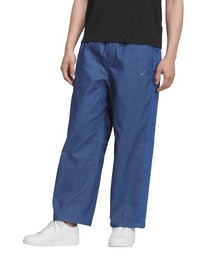 【別注】アディダス adidas ルーズフィット デニム フルレングス オープン ヘム パンツ アルペン 限定コラボ