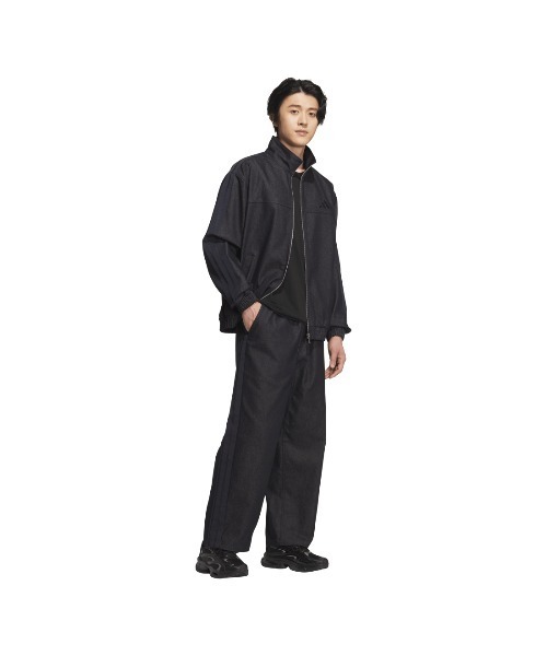 adidas(アディダス)の「【別注】アディダス adidas ルーズフィット デニム フルレングス オープン ヘム パンツ アルペン 限定コラボ(その他パンツ・メンズ・ブルー/ネイビー・S/M/L/LL/3L)」の7枚目の写真