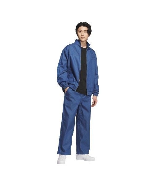 adidas(アディダス)の「【別注】アディダス adidas ルーズフィット デニム フルレングス オープン ヘム パンツ アルペン 限定コラボ(その他パンツ・メンズ・ブルー/ネイビー・S/M/L/LL/3L)」の3枚目の写真