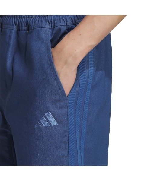 adidas(アディダス)の「【別注】アディダス adidas ルーズフィット デニム フルレングス オープン ヘム パンツ アルペン 限定コラボ(その他パンツ・メンズ・ブルー/ネイビー・S/M/L/LL/3L)」の5枚目の写真