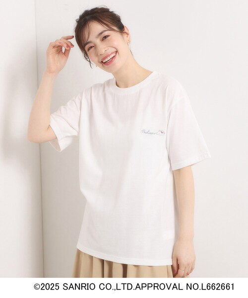 ITS'DEMO(イッツデモ)の「【ポチャッコ コラボ】Tシャツ(Tシャツ/カットソー・レディース・ホワイト系9・00)」の3枚目の写真