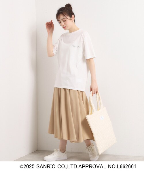 ITS'DEMO(イッツデモ)の「【ポチャッコ コラボ】Tシャツ(Tシャツ/カットソー・レディース・ホワイト系9・00)」の4枚目の写真