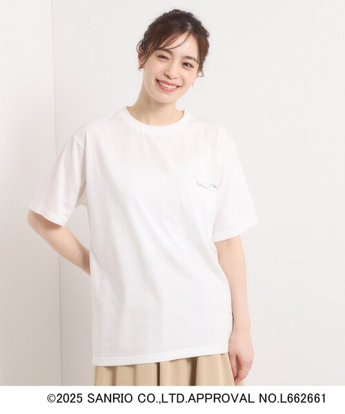 ITS'DEMO(イッツデモ)の「【ポチャッコ コラボ】Tシャツ(Tシャツ/カットソー・レディース・ホワイト系9・00)」の6枚目の写真