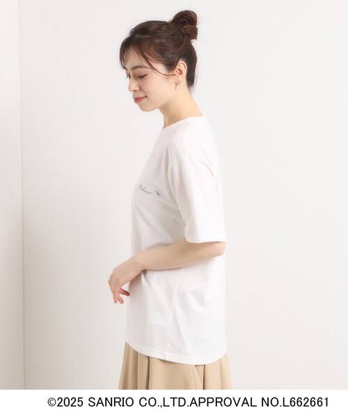 ITS'DEMO(イッツデモ)の「【ポチャッコ コラボ】Tシャツ(Tシャツ/カットソー・レディース・ホワイト系9・00)」の7枚目の写真