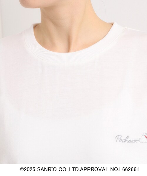 ITS'DEMO(イッツデモ)の「【ポチャッコ コラボ】Tシャツ(Tシャツ/カットソー・レディース・ホワイト系9・00)」の9枚目の写真