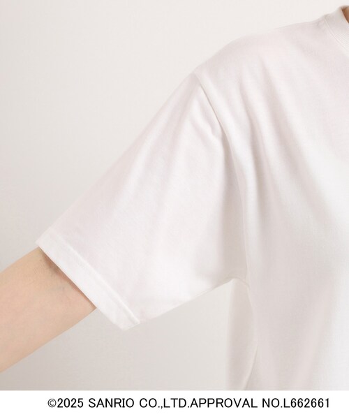 ITS'DEMO(イッツデモ)の「【ポチャッコ コラボ】Tシャツ(Tシャツ/カットソー・レディース・ホワイト系9・00)」の10枚目の写真