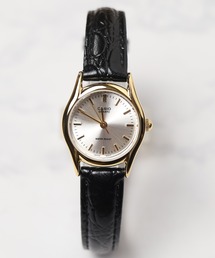 【RES】【CASIO】クラシック ラウンド GD レザー