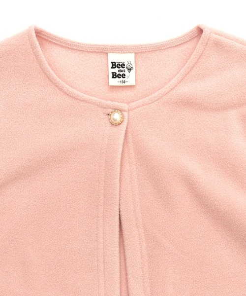 Bee des Bee(ビーデスビー)の「ノーカラージャケット(ノーカラージャケット・キッズ・アイボリー/ピンク/ブラック・150cm/130cm/120cm/110cm/100cm/140cm)」の11枚目の写真