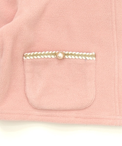 Bee des Bee(ビーデスビー)の「ノーカラージャケット(ノーカラージャケット・キッズ・アイボリー/ピンク/ブラック・150cm/130cm/120cm/110cm/100cm/140cm)」の10枚目の写真