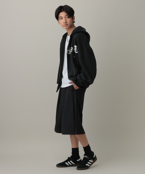 LAND MUSEUM（ランドミュージアム）の「LAND MUSEUM／タックTRショーツ（その他パンツ・メンズ・ブラック・LARGE/MEDIUM）」の9枚目の写真