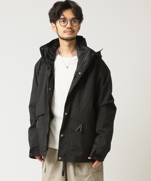 セール】フリースジャケットインナー付きマウンテンパーカー