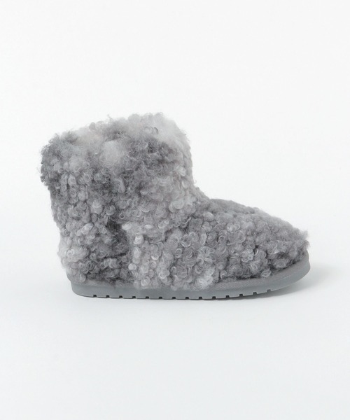 FRUIT OF THE LOOM（フルーツオブザルーム）の「【Fruit Of The Loom】フワフワブーツ[17cm-19cm](KIDS)（ブーツ・キッズ・ベージュ/グレー・19.0cm/18.0cm/17.0cm）」の4枚目の写真