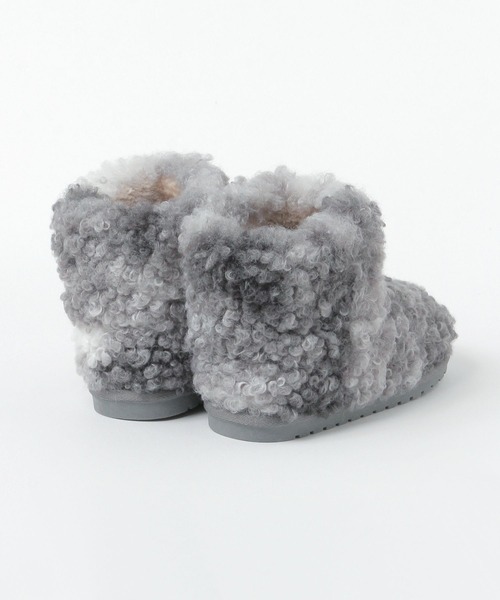 FRUIT OF THE LOOM（フルーツオブザルーム）の「【Fruit Of The Loom】フワフワブーツ[17cm-19cm](KIDS)（ブーツ・キッズ・ベージュ/グレー・19.0cm/18.0cm/17.0cm）」の5枚目の写真