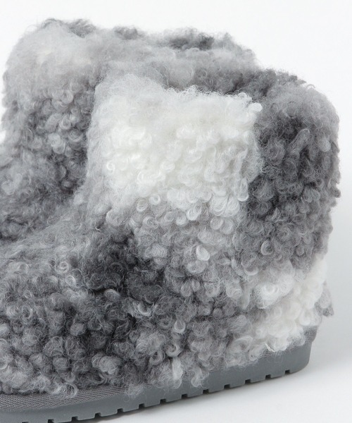 FRUIT OF THE LOOM（フルーツオブザルーム）の「【Fruit Of The Loom】フワフワブーツ[17cm-19cm](KIDS)（ブーツ・キッズ・ベージュ/グレー・19.0cm/18.0cm/17.0cm）」の8枚目の写真