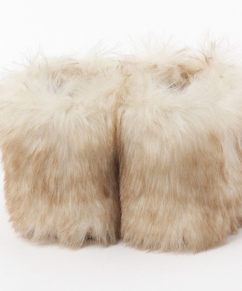 FRUIT OF THE LOOM（フルーツオブザルーム）の「【Fruit Of The Loom】フワフワブーツ[17cm-19cm](KIDS)（ブーツ・キッズ・ベージュ/グレー・19.0cm/18.0cm/17.0cm）」の14枚目の写真