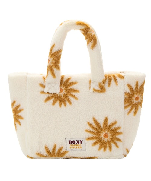 ROXY(ロキシー)の「ALL DAY TOTE BAG/ロキシーボアトートバッグ(トートバッグ・レディース・ブラウン/ナチュラル/ブルー・FREE)」の7枚目の写真