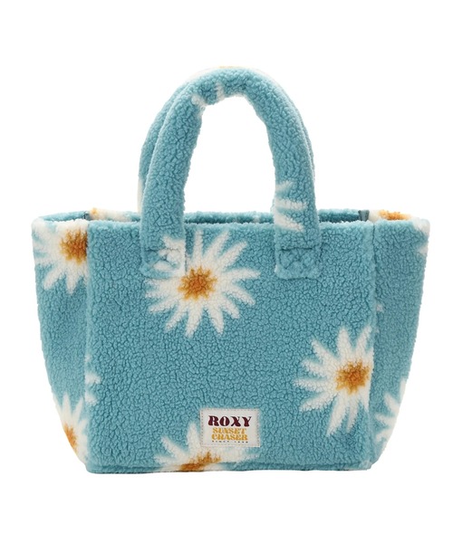 ROXY(ロキシー)の「ALL DAY TOTE BAG/ロキシーボアトートバッグ(トートバッグ・レディース・ブラウン/ナチュラル/ブルー・FREE)」の12枚目の写真