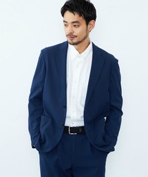 EDWIN エドウィン デニスラ URBAN FUNCTION テーラードジャケット ウールライク ストレッチ 洗える