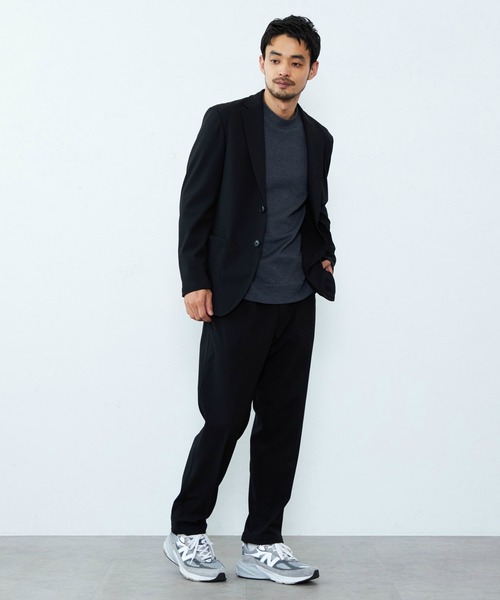 EDWIN(エドウィン)の「EDWIN エドウィン デニスラ URBAN FUNCTION テーラードジャケット ウールライク ストレッチ 洗える(テーラードジャケット・メンズ・ネイビー/ブラック・SMALL/LARGE/X-LARGE/MEDIUM)」の21枚目の写真
