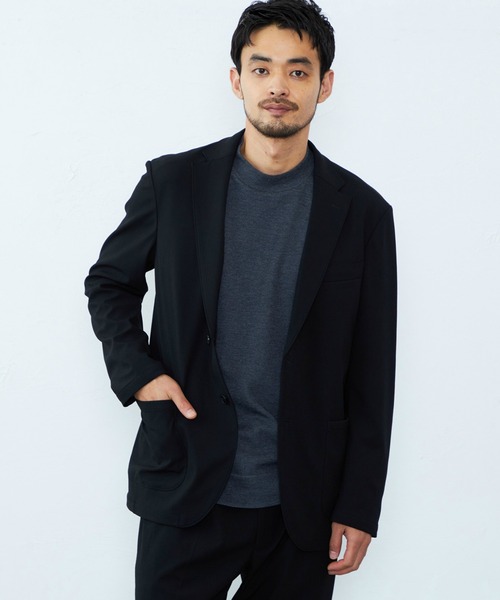 EDWIN(エドウィン)の「EDWIN エドウィン デニスラ URBAN FUNCTION テーラードジャケット ウールライク ストレッチ 洗える(テーラードジャケット・メンズ・ネイビー/ブラック・SMALL/LARGE/X-LARGE/MEDIUM)」の13枚目の写真