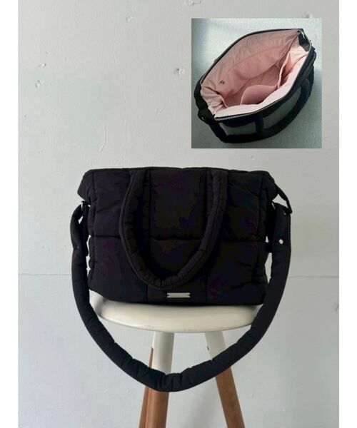 dazzlin(ダズリン)の「【吉田朱里】マシュマロトートバッグ(トートバッグ・レディース・ブラック・FREE)」の4枚目の写真