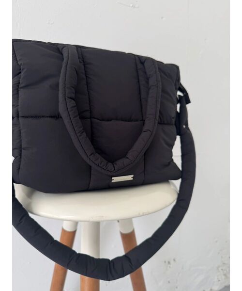 dazzlin(ダズリン)の「【吉田朱里】マシュマロトートバッグ(トートバッグ・レディース・ブラック・FREE)」の10枚目の写真