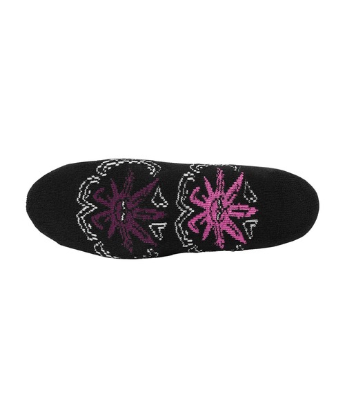 HUF（ハフ）の「GREEN BUDDY SNOW ANGEL SOCKS（ソックス/靴下・メンズ・ホワイト/ブラック・O/S）」の4枚目の写真