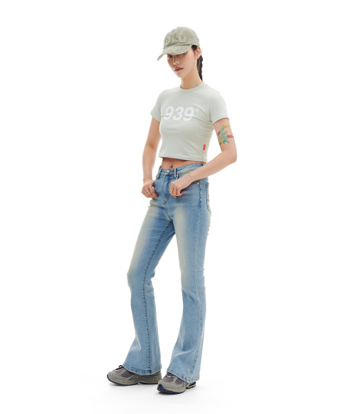 ARCHIVE BOLD（アーカイブボールド）の「BOOTSCUT DENIM PANTS (LIGHT BLUE)（デニムパンツ・レディース・その他・MEDIUM/SMALL/X-SMALL）」の4枚目の写真