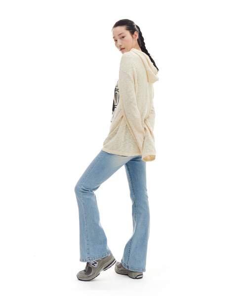 ARCHIVE BOLD（アーカイブボールド）の「BOOTSCUT DENIM PANTS (LIGHT BLUE)（デニムパンツ・レディース・その他・MEDIUM/SMALL/X-SMALL）」の6枚目の写真