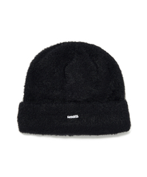 WKNDRS（ウィーキャンドース）の「HAIRY BEANIE (BLACK)（ニットキャップ/ビーニー）」