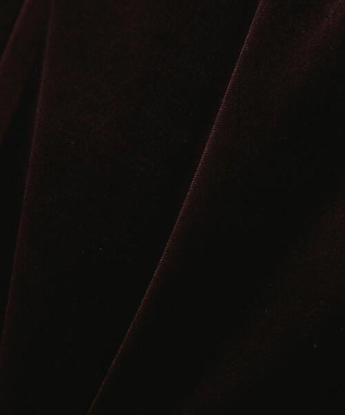 FREE'S MART（フリーズマート）の「◆ホルターネックベロアキャミワンピース（ワンピース・レディース・ブラウン/ブラック・MEDIUM/SMALL）」の5枚目の写真