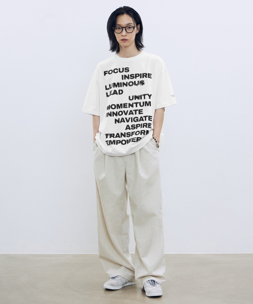 F.ILLUMINATE(フィルミネイト)の「レガシーメッセージTシャツ - ホワイト(Tシャツ/カットソー・レディース・その他・SMALL/MEDIUM/LARGE)」の4枚目の写真