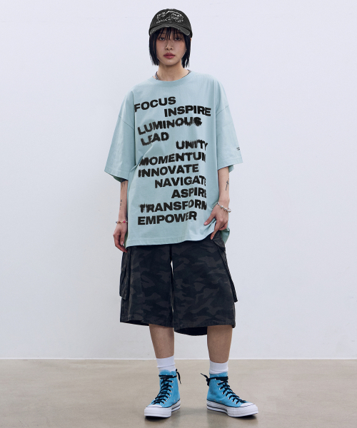 F.ILLUMINATE(フィルミネイト)の「レガシーメッセージTシャツ - ホワイト(Tシャツ/カットソー・レディース・その他・SMALL/MEDIUM/LARGE)」の5枚目の写真