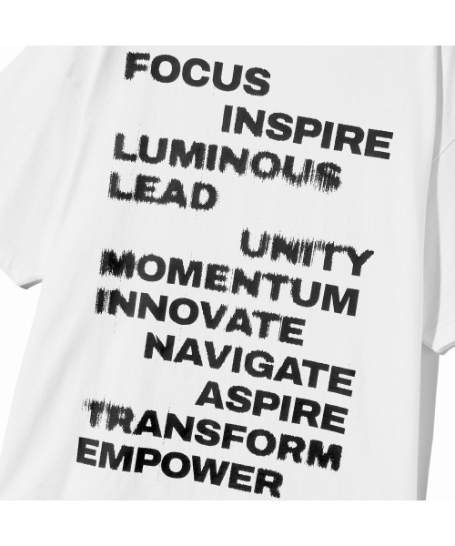 F.ILLUMINATE(フィルミネイト)の「レガシーメッセージTシャツ - ホワイト(Tシャツ/カットソー・レディース・その他・SMALL/MEDIUM/LARGE)」の8枚目の写真
