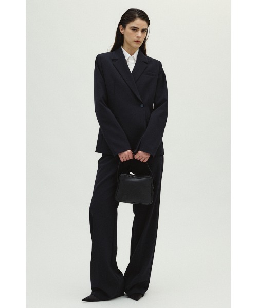 RIM.ARK（リムアーク）の「Boston leather mini bag ボストンレザーミニバッグ（ハンドバッグ・レディース・ダークブルー/ブラック・FREE）」の19枚目の写真