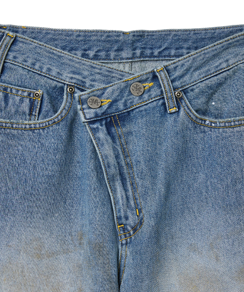 Midnight Move（ミッドナイトムーブ）の「vt denim pants (blue)（デニムパンツ・レディース・その他・SMALL/MEDIUM）」の2枚目の写真