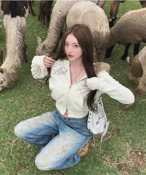 Midnight Move（ミッドナイトムーブ）の「vt denim pants (blue)（デニムパンツ・レディース・その他・SMALL/MEDIUM）」の6枚目の写真