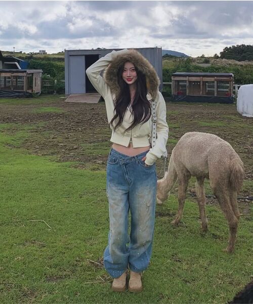 Midnight Move（ミッドナイトムーブ）の「vt denim pants (blue)（デニムパンツ・レディース・その他・SMALL/MEDIUM）」の7枚目の写真