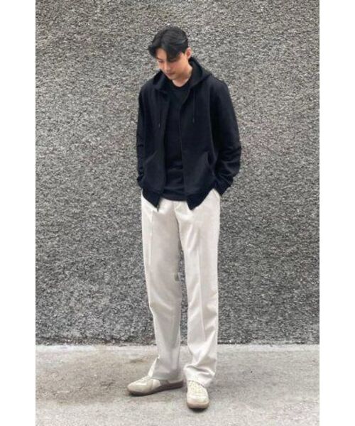 MUSINSA STANDARD(ムシンサスタンダード)の「ワイドヒドゥンバンディングスラックス【ダスティクリーム】(スラックス・メンズ・その他・28/29/32/30/31/33/26/27/40/38/42/36/34)」の15枚目の写真