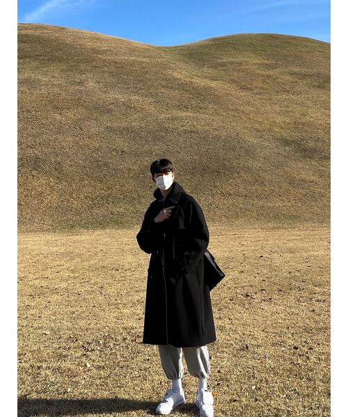 WOOALONG（ウアロン）の「Signature standard hoodie - BLACK（パーカー・レディース・ブラック・LARGE/MEDIUM/SMALL）」の4枚目の写真